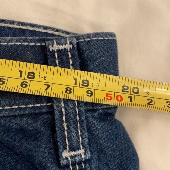 Carhartt Relaxed Fit Flame Resistant Denim Blue Jeans Mens 40 x 30 - Picture 6 of 15